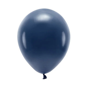 Set baloane latex 30 cm, (12), ECO Pastel Albastru bleumarin, 10 bucăți