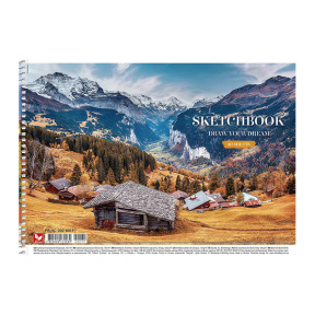 Album pentru schițe A4 NATURE, 30 foi, 120 gr/m