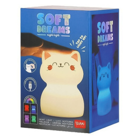 Ночник заряжаемый Legami - SOFT DREAMS - KITTY