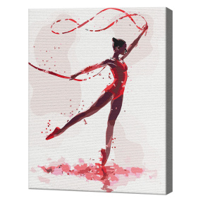 Gimnastă magică, 40x50 cm, pictură pe numere
