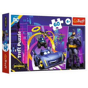 Puzzle 60 - Batman and his vehicles / Warner Batwheels