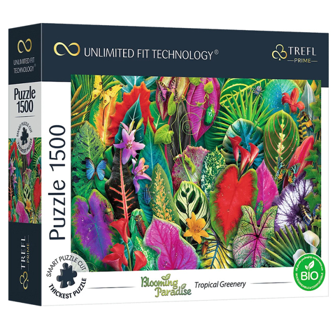 Puzzle "1500 UFT" - Tropical Greenery