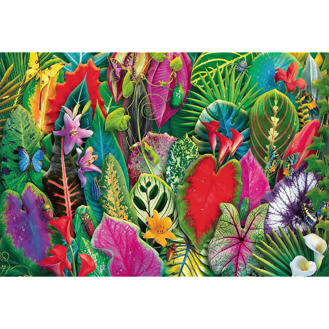 Puzzle "1500 UFT" - Tropical Greenery