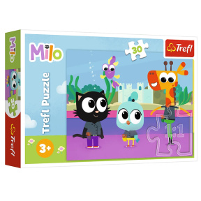Puzzle 30 - Kitten Milo / Dea Planeta MILO