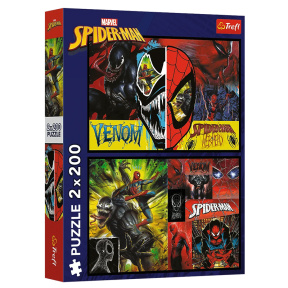 Puzzle "2x200" - "Spider-Man day and night"