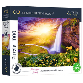 Puzzle "1000 UFT" - "Seljalandsfoss Waterfall, Iceland"