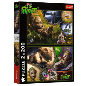 Puzzle "2x200" - " I am Groot / Marvel Guardians of the Galaxy"