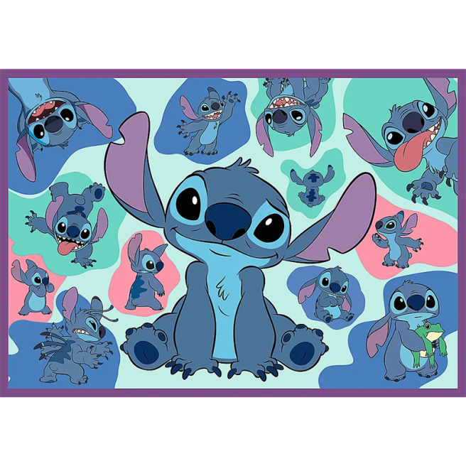 Пазлы "4x250" - "Amazing Stitch / Disney Lilo&Stitch"