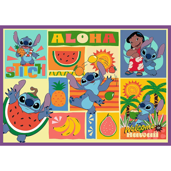 Пазлы "4x250" - "Amazing Stitch / Disney Lilo&Stitch"