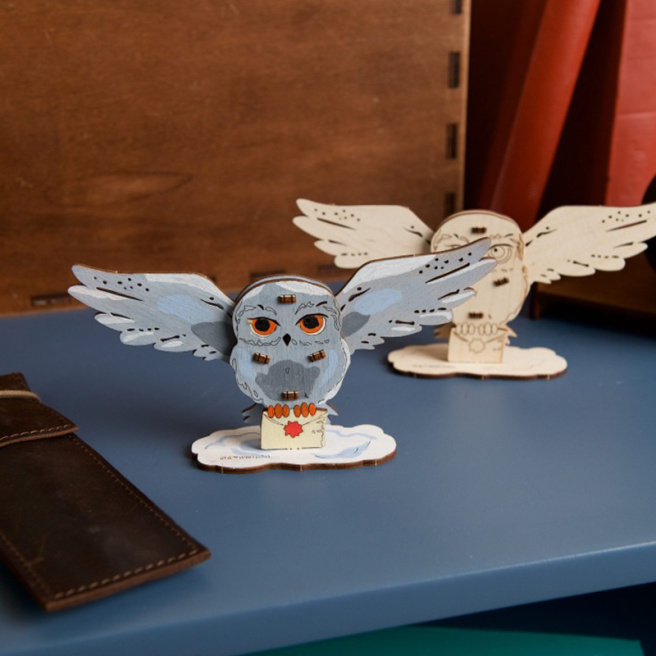 Model de colorat Hedwig™ owl