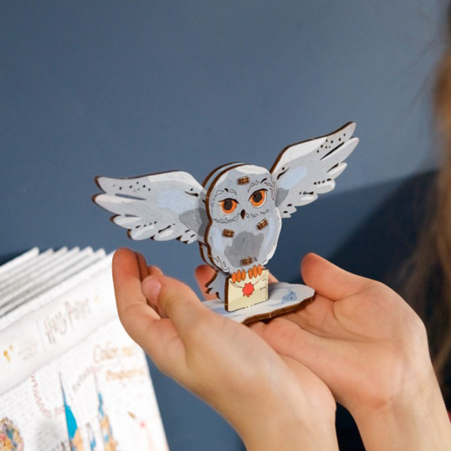 Model de colorat Hedwig™ owl