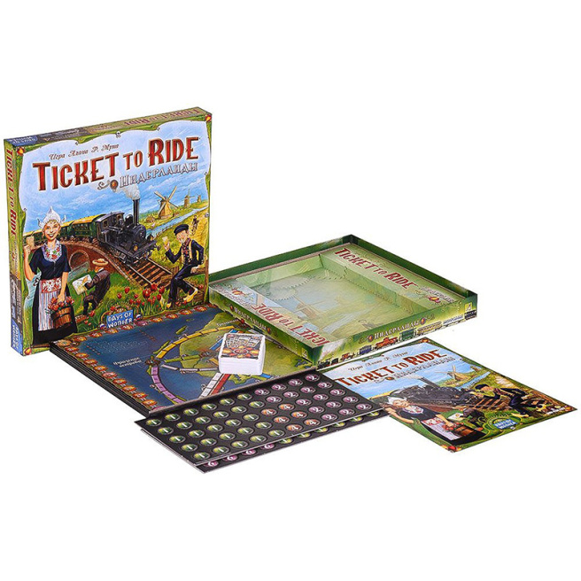 Дополнение "Ticket to Ride. Map Coll. Vol 4 Nederland" EN