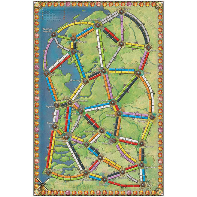 Дополнение "Ticket to Ride. Map Coll. Vol 4 Nederland" EN