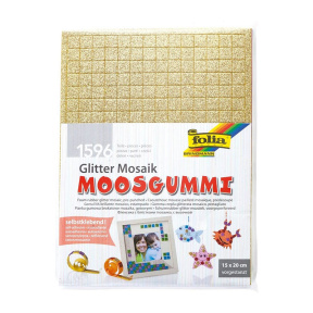 Набор для мозаики из фоамирана, самоклеящийся, 1596 элементов, 6 цветов Glitter