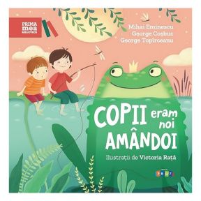 Prima mea bibliotecă. Copii eram noi amândoi