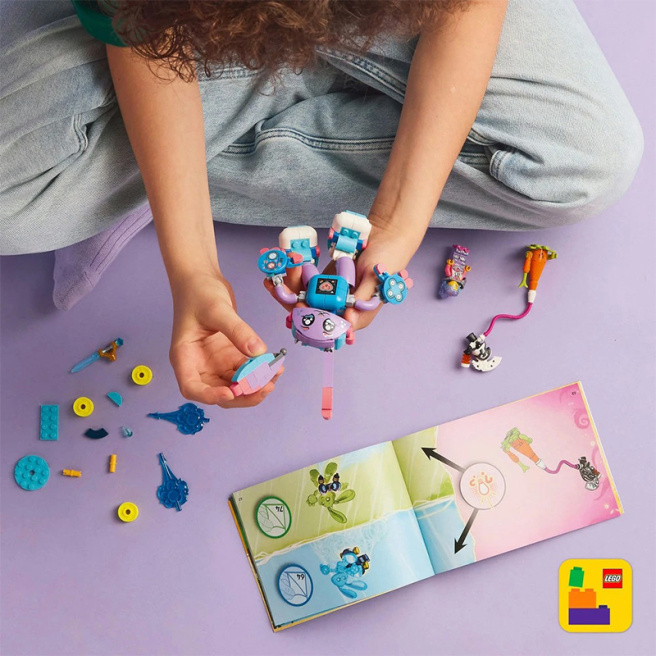 Constructor LEGO Dreamzzz Izzy și Banchurro, jucătorul iepuraș