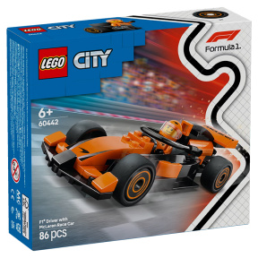 Constructor LEGO City Pilot de F1 într-o mașină de curse McLaren