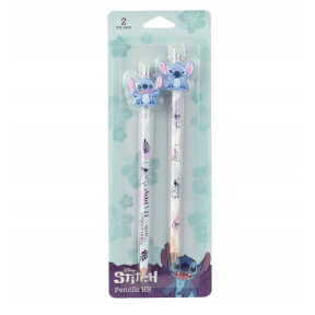 Карандаш Disney Fashion Stitch_2 HB, с ластиком, в блистер (2 штуки)