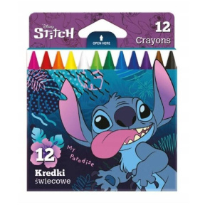 Creioane de ceară Disney Core Stitch  12 culori