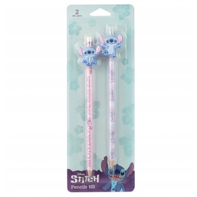 Карандаш Disney Fashion Stitch_3 HB, с ластиком, в блистер (2 штуки)