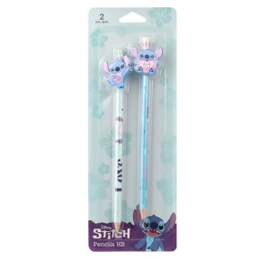 Карандаш Disney Fashion Stitch_1 HB, с ластиком, в блистер (2 штуки)