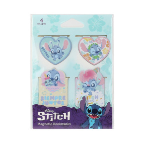 Набор магнитных закладок для книг, 4 шт, Disney - Stitch, модель 4
