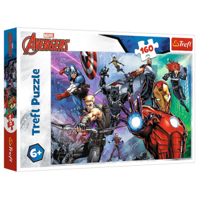 Puzzle "160" -  Always ready heroes / Disney Marvel The Avengers