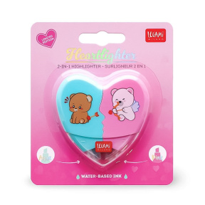 Текстмаркер Legami 2-в-1 "HEART"