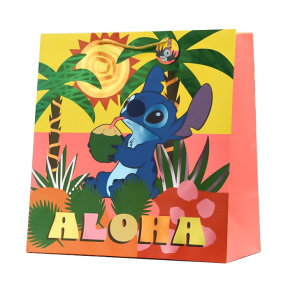 Пакет подарочный (2XL)  Disney 50x50x25 см, (микс 12 шт)