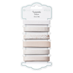 Set panglici pentru decor, LINEN, 6*2 m