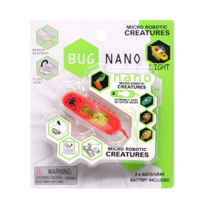 Игрушка Nano робо-жук, красный