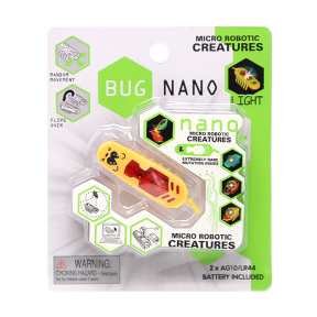 Игрушка Nano робо-жук, желтый