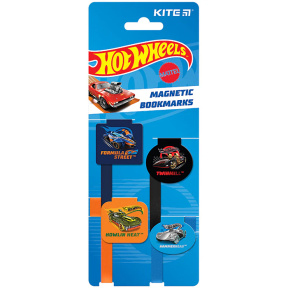Набор магнитных закладок-ляссе Hot Wheels 4 шт