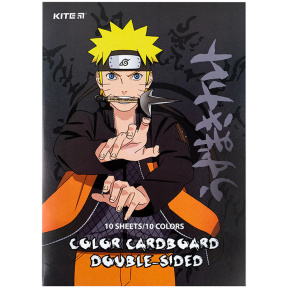 Set carton colorat A4 Kite Naruto 10 foi 10 culori