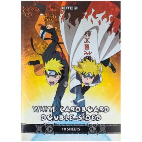 Set carton alb A4 Kite Naruto 10 foi