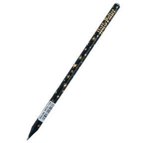 Creion Kite Harry Potter, HB cu cristal, lemn negru