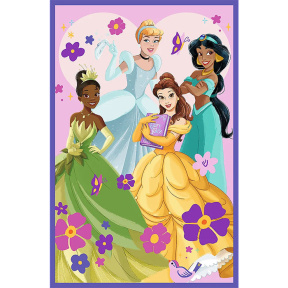Puzzle "3x80" - Princesses friends