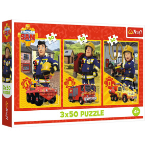 Puzzle "3x50" -Fireman Sam day