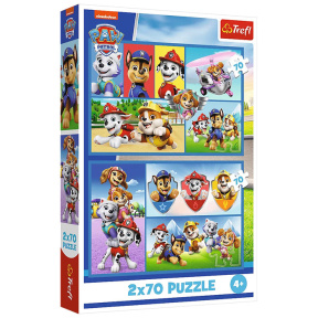 Puzzle "2x70" -  Paw Patrol rules