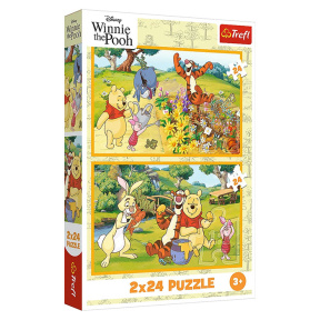 Puzzle "2x24" - Disney Winnie the Pooh