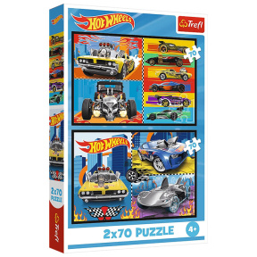 Puzzle "2x70" -  Hot Wheels