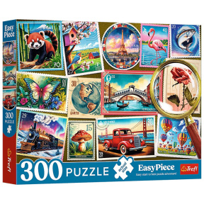 Puzzle "300 EasyPiece" - Postage stamps