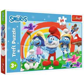 Puzzle "24 Maxi" -  Smurf day / The Smurfs