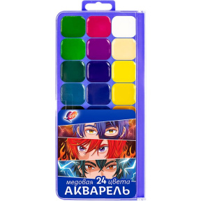 Acuarelă 24 culori Anime