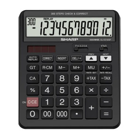 Калькулятор настольный SHARP ELCC12GP (198x158x32) 12-разр