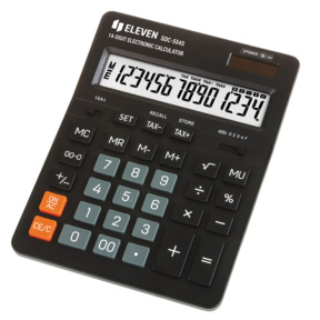 Калькулятор настольный Eleven SDC 554S (199x153x30) (14-разр)