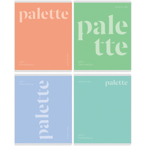 Тетрадь 48 листов клетка BG "Monocolor. Palette"