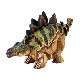 Puzzle 3D Stegosaurus – Dă viață legendarului stegozaur, 51 piese