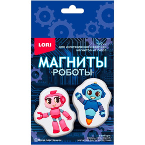 Магниты из гипса "Яркие электроники"