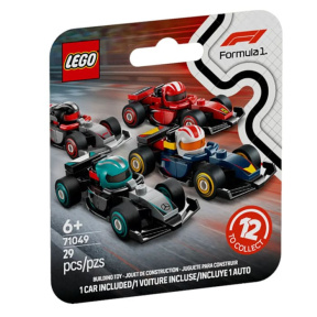 Constructor LEGO Minifigures Mașini de curse de colecție F1